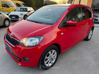 Skoda Citigo 5p 1.0 g-tec Style NEOPATENTATI! KM CERTIFICATI! Rosso usata Trevenzuolo