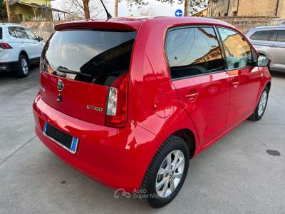 Skoda Citigo 5p 1.0 g-tec Style NEOPATENTATI! KM CERTIFICATI! Rosso usata Trevenzuolo