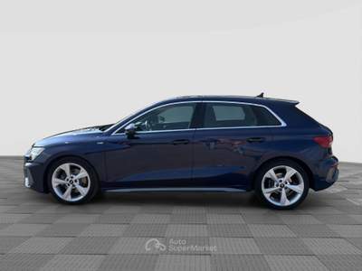 Audi A3 A3 SPB 35 TDI S tronic S line edition Blu/Azzurro usata Milano