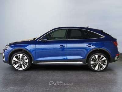 Audi Q5 40 TDI S Line Plus quattro S tronic Blu/Azzurro usata Lucca