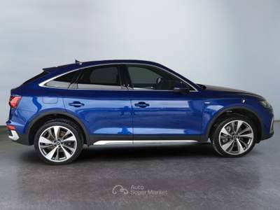Audi Q5 40 TDI S Line Plus quattro S tronic Blu/Azzurro usata Lucca