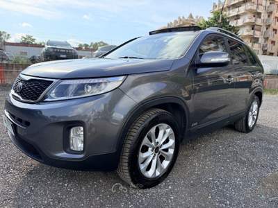 Kia Sorento 150cv EURO 6 AWD 4x4 Tetto Apribile Grigio usata Roma