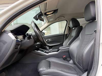 BMW Serie 3 318d 318 d Touring mhev 48V Sport auto UNICO PROPRIETARIO BELLISSIMA Bianco usata Cesano Maderno