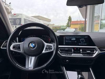 BMW Serie 3 318d 318 d Touring mhev 48V Sport auto UNICO PROPRIETARIO BELLISSIMA Bianco usata Cesano Maderno