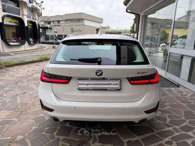 BMW Serie 3 318d 318 d Touring mhev 48V Sport auto UNICO PROPRIETARIO BELLISSIMA Bianco usata Cesano Maderno