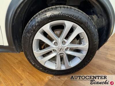 Nissan Juke 1.5 dci Acenta 110cv Bianco usata Castelnovo ne' Monti