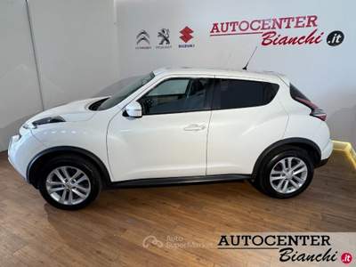 Nissan Juke 1.5 dci Acenta 110cv Bianco usata Castelnovo ne' Monti