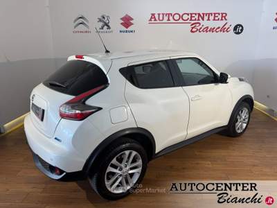 Nissan Juke 1.5 dci Acenta 110cv Bianco usata Castelnovo ne' Monti
