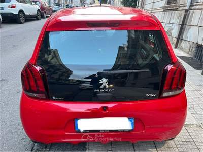 Peugeot 108 UNICA PROPRIETARIA Rosso usata Messina