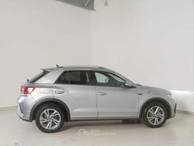 Volkswagen T-Roc auto in ottime condizioni Argento usata BORGOSESIA