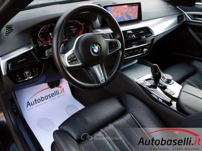 BMW Serie 5 520d D 48V TOURING MSPORT AUTOMATICA STEPTRONIC Nero usata Quinzano D'oglio