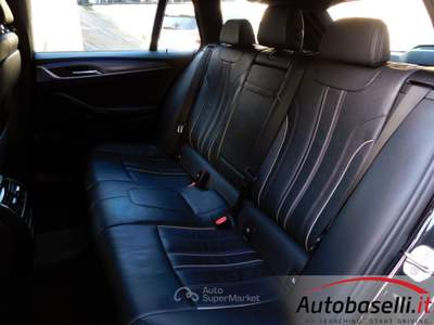 BMW Serie 5 520d D 48V TOURING MSPORT AUTOMATICA STEPTRONIC Nero usata Quinzano D'oglio