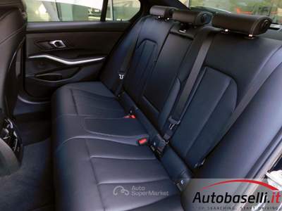 BMW Serie 3 320d D MSPORT 190CV MHEV 48V AUTOMATICA EURO 6E Nero usata Quinzano D'oglio