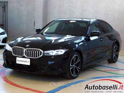 BMW Serie 3 320d D MSPORT 190CV MHEV 48V AUTOMATICA EURO 6E Nero usata Quinzano D'oglio