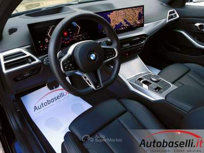 BMW Serie 3 320d D MSPORT 190CV MHEV 48V AUTOMATICA EURO 6E Nero usata Quinzano D'oglio