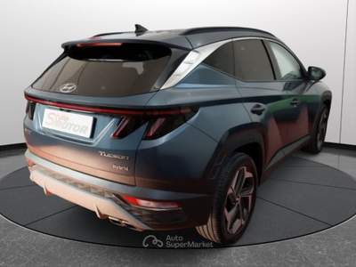 Hyundai Tucson 1.6 HEV aut. XLine 230cv Hybrid Certificata Blu/Azzurro usata Fano