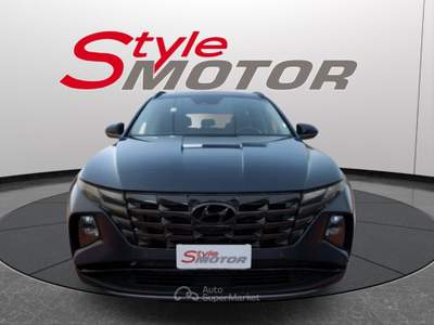 Hyundai Tucson 1.6 HEV aut. XLine 230cv Hybrid Certificata Blu/Azzurro usata Fano
