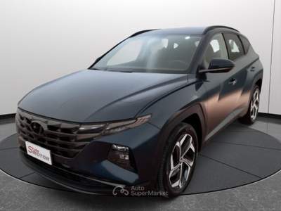 Hyundai Tucson 1.6 HEV aut. XLine 230cv Hybrid Certificata Blu/Azzurro usata Fano