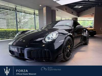 Porsche 911 911 Carrera 992 Coupe 3.6 Turbo S auto Nero usata Venaria Reale
