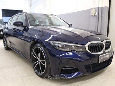 BMW Serie 3 320d d 48V Touring Msport Blu/Azzurro usata Parma