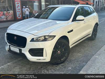 Jaguar F-Pace Jaguar F-Pace 2.0 20d Turbo R-Sport #11029 Bianco usata Novara