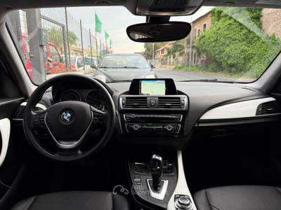 BMW Serie 1 116d 116d 118CV 5p. AUTOMATICA - Full opt - Tutto incluso Bianco usata Guidonia Montecelio