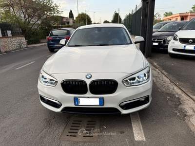 BMW Serie 1 116d 116d 118CV 5p. AUTOMATICA - Full opt - Tutto incluso Bianco usata Guidonia Montecelio