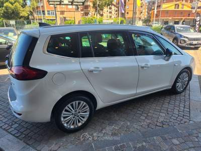 Opel Zafira OPEL ZAFIRA 14 TURBO GPL 7POSTI 140CV Bianco usata Tivoli