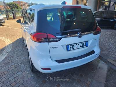Opel Zafira OPEL ZAFIRA 14 TURBO GPL 7POSTI 140CV Bianco usata Tivoli
