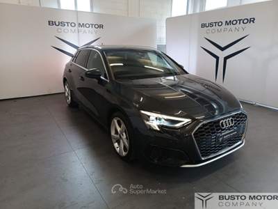 Audi A3 A3 Sportback 35 1.5 tfsi mhev  s-tronic  PROMO VAL Grigio usata Olgiate Olona