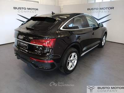 Audi Q5 Sportback 40 TDI mhev S Line quattro S tronic Nero usata Olgiate Olona