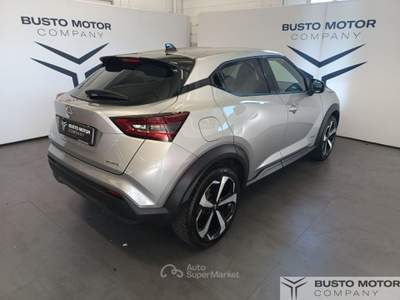 Nissan Juke Juke 1.6 hev N-Connecta Argento usata Olgiate Olona