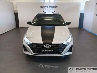 Hyundai i20 i20 1.0 t-gdi NLine Carbon 100cv dct Bianco usata Olgiate Olona