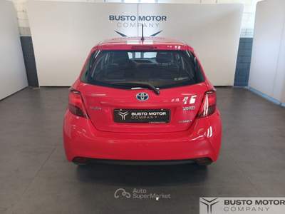 Toyota Yaris Yaris 5p 1.5h Style my16 Rosso usata Olgiate Olona