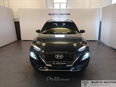 Hyundai Kona 1.6 T-GDI 4WD DCT Style Grigio usata Olgiate Olona