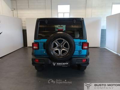 Jeep Wrangler 2.2 mjt II Sport auto Blu/Azzurro usata Olgiate Olona