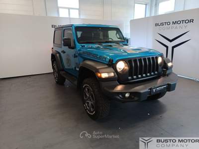 Jeep Wrangler 2.2 mjt II Sport auto Blu/Azzurro usata Olgiate Olona