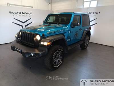 Jeep Wrangler 2.2 mjt II Sport auto Blu/Azzurro usata Olgiate Olona