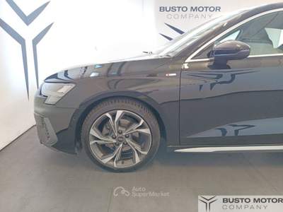 Audi A3 A3 Sedan 35 2.0 tdi S line edition s-tronic Nero usata Olgiate Olona