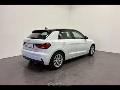 Audi A1 SPORTBACK 30 TFSI ADVANCED Bianco usata San Fior