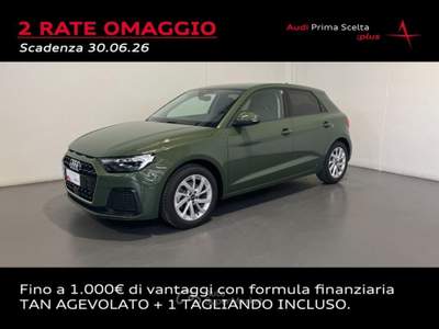 Audi A1 SB 30 TFSI BUSINESS Verde usata San Fior