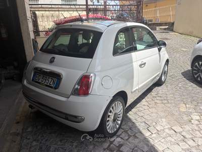 Fiat 500 1.2 Lounge Bianco usata Roma