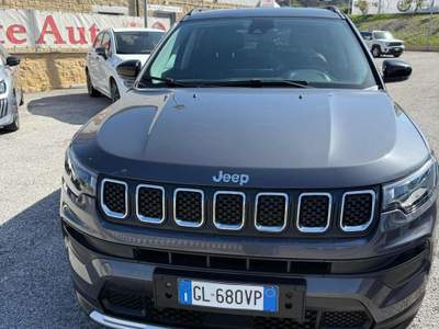 Jeep Compass 1.5 Turbo T4 130 CV MHEV 2WD Limited Grigio usata Civitavecchia