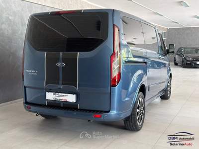 Ford Transit Custom 320 2.0 tdci 185cv Sport L1H1 auto E6.2 Blu/Azzurro usata Paitone