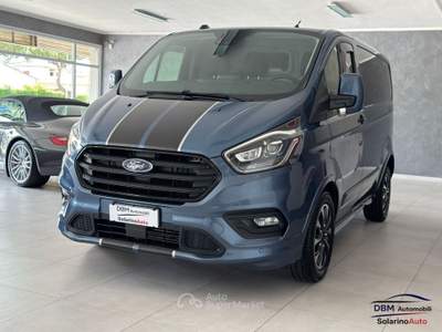 Ford Transit Custom 320 2.0 tdci 185cv Sport L1H1 auto E6.2 Blu/Azzurro usata Paitone