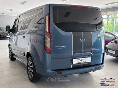 Ford Transit Custom 320 2.0 tdci 185cv Sport L1H1 auto E6.2 Blu/Azzurro usata Paitone