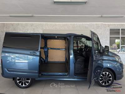Ford Transit Custom 320 2.0 tdci 185cv Sport L1H1 auto E6.2 Blu/Azzurro usata Paitone