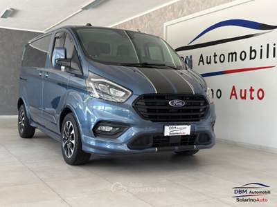 Ford Transit Custom 320 2.0 tdci 185cv Sport L1H1 auto E6.2 Blu/Azzurro usata Paitone
