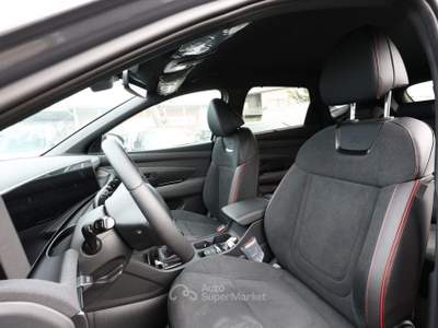 Hyundai Tucson 1.6 HEV 4WD aut. N Line Safety e Sound pack Grigio usata Melegnano