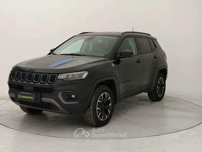 Jeep Compass 1.3 turbo t4 phev Trailhawk 4xe auto Nero usata Torino